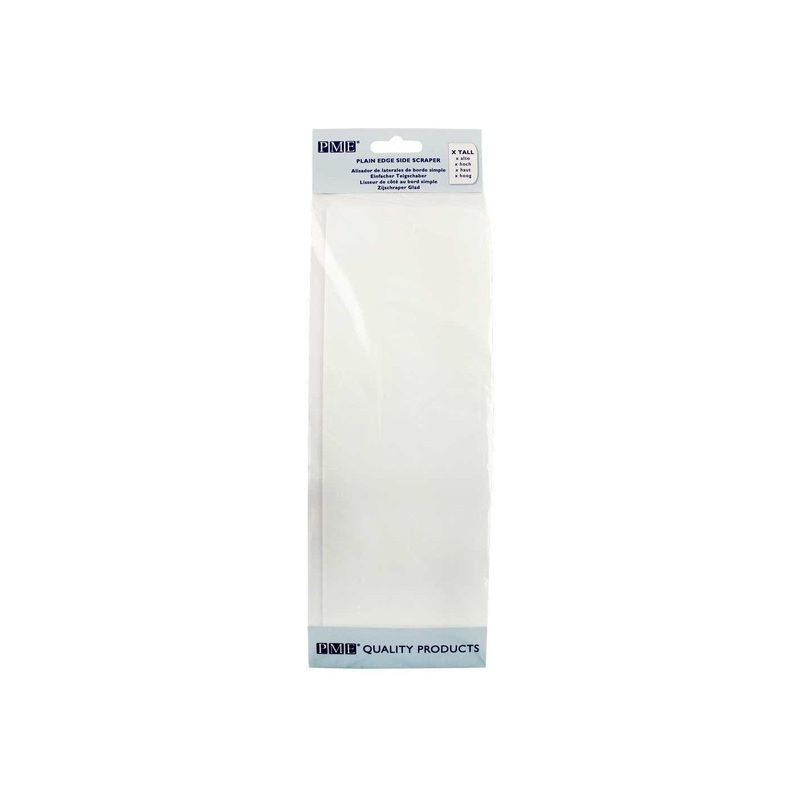 Plastic Cake Scraper - Tall Plain