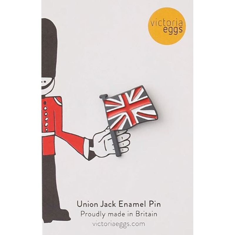 Victoria Eggs Enamel Pin Badge