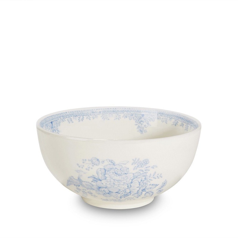 Burleigh Footed Bowl Blue Asiatic Pheasant - 16cm