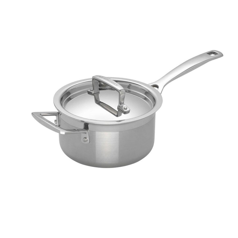 Le Creuset 3-Ply Stainless Steel Saucepan 20cm
