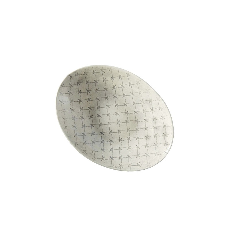 Wonki Ware Medium Etosha Pebble Dish - Grey