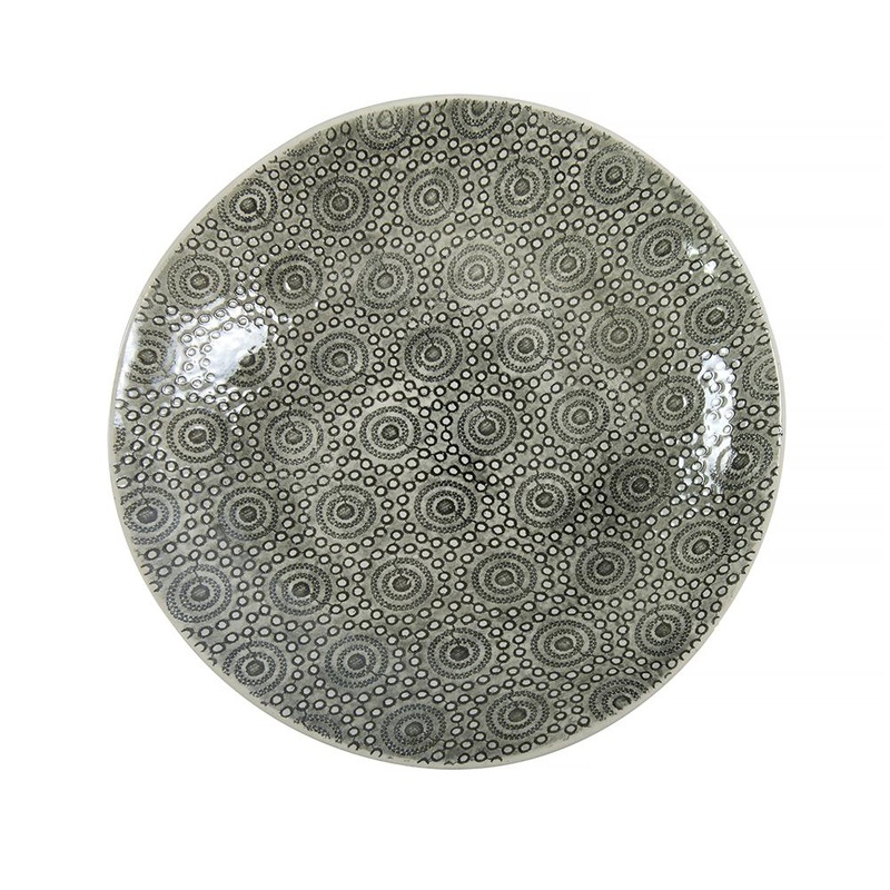 Wonki Ware Round Serving Bowl - Black