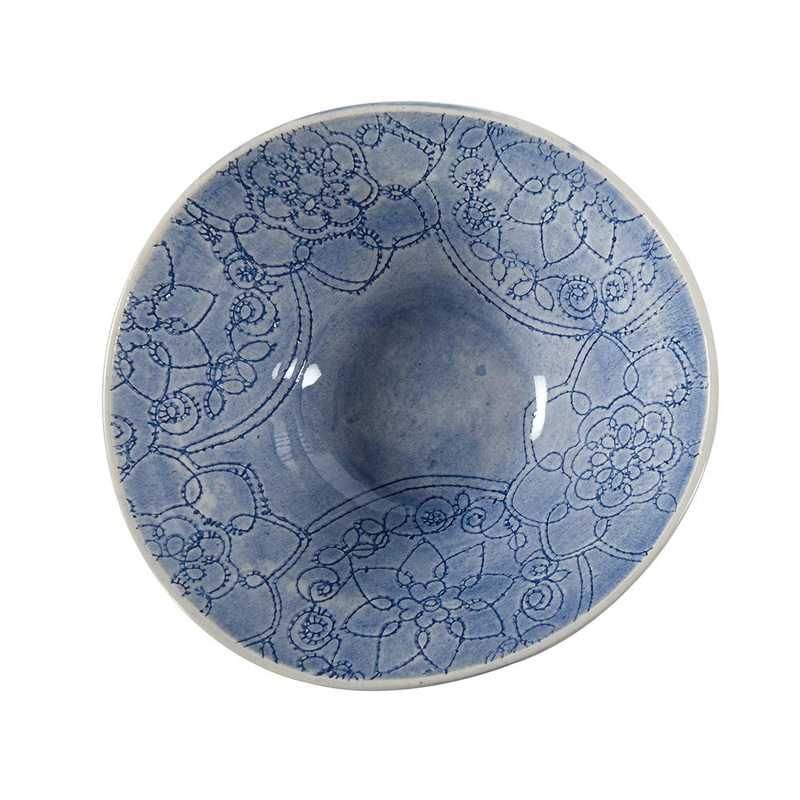Wonki Ware Soup Bowl - Blue