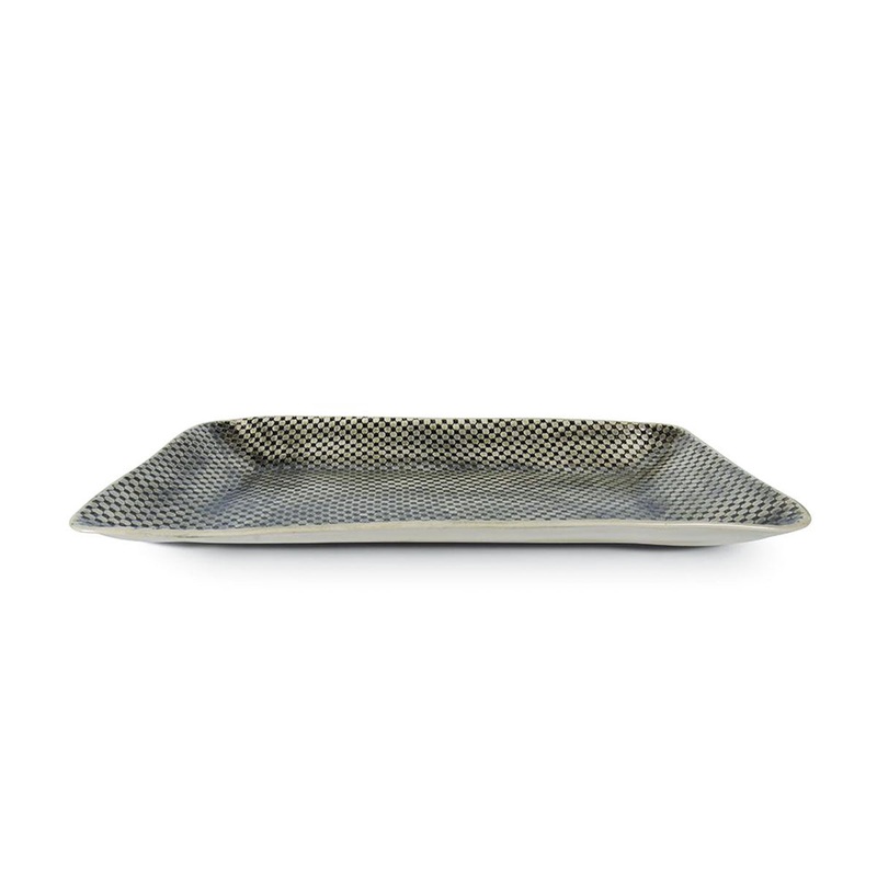 Wonki Ware Trough Platter - Black