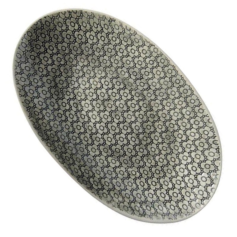 Wonki Ware XLarge Etosha Pebble Dish - Black