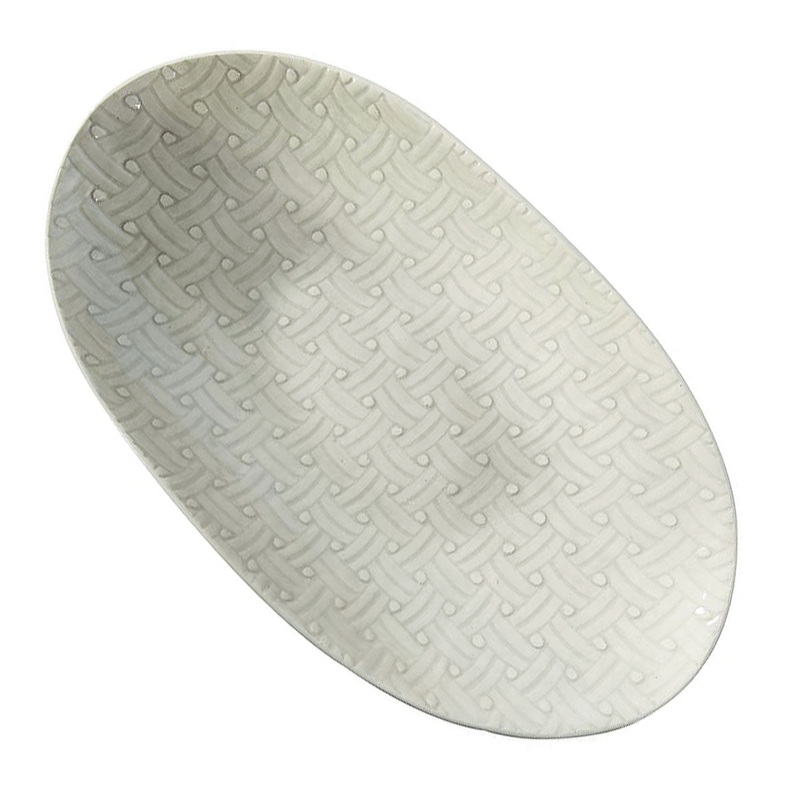 Wonki Ware Xlarge Etosha Pebble Dish - Grey