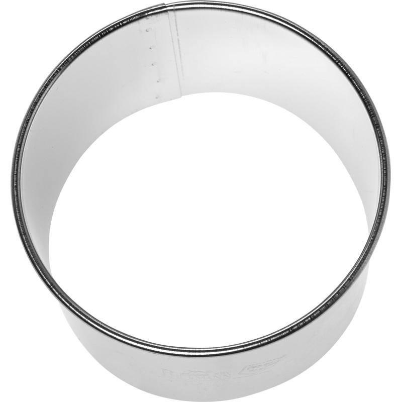 Birkmann Tinplate Cookie Cutter - 8cm Circle