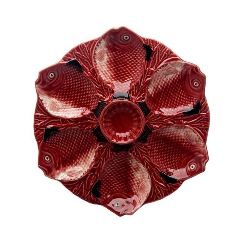 Bordallo Pinheiro 7 Part Fish Serving Plate
