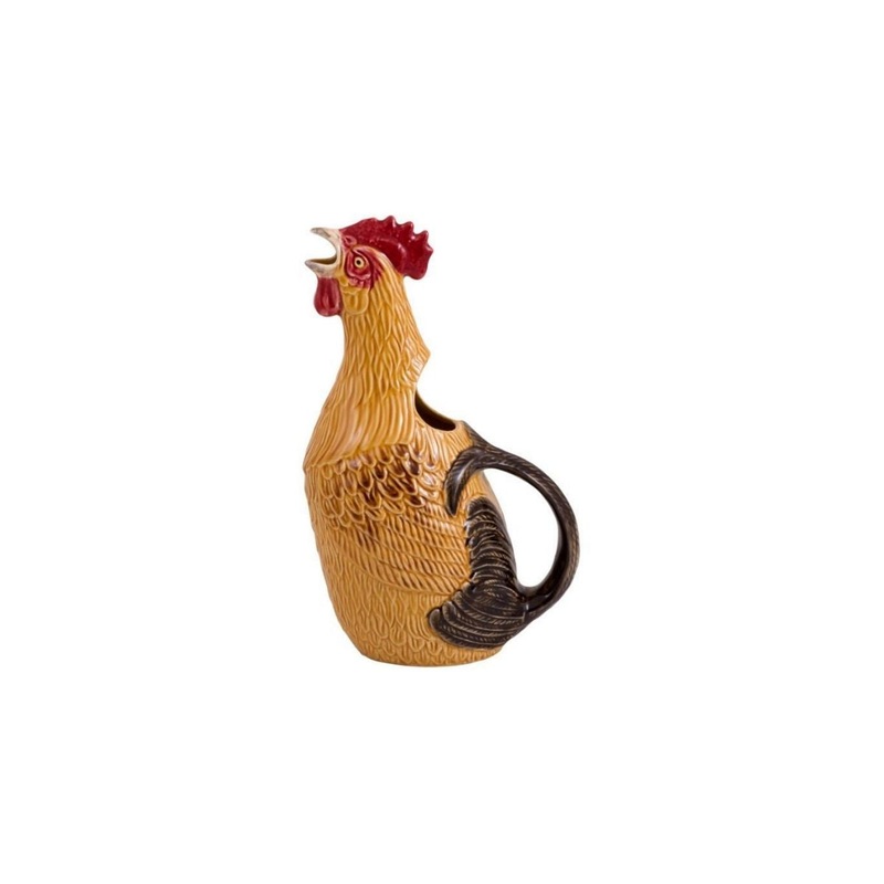 Bordallo Pinheiro Cockerel Pitcher - 1.35L