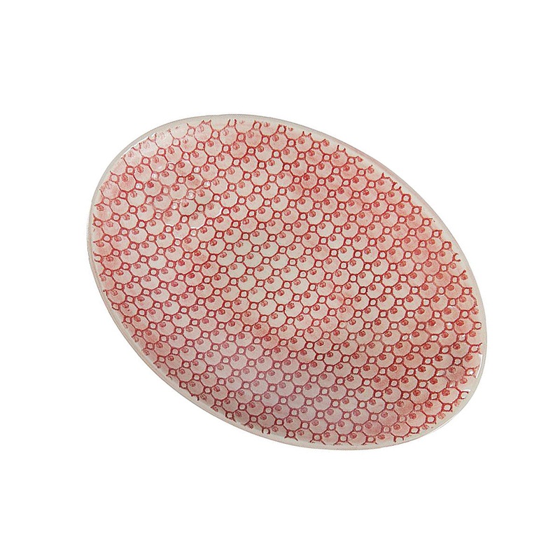 Wonki Ware Large Etosha Pebble Dish - Pimento