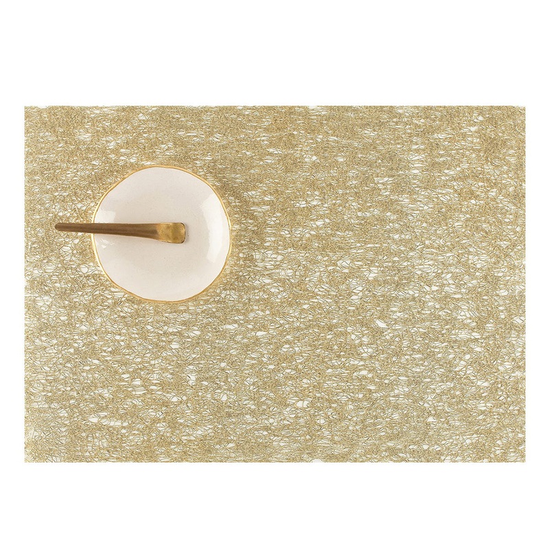 Chilewich Metallic Lace Placemat - Gold