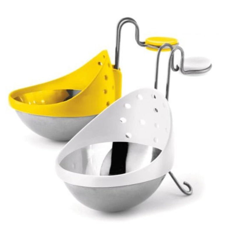 Cuisipro Stainless Steel Egg Poachers  Set of 2