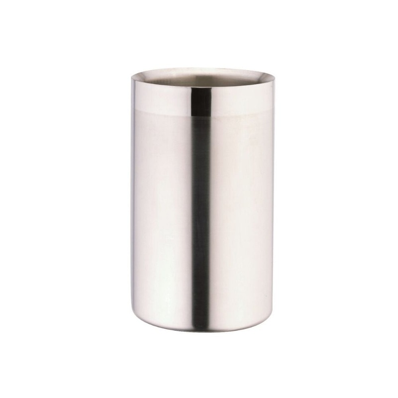 Elia Insulated Wine Cooler  Brushed Steel