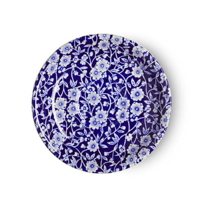 Blue Calico Tea Saucer