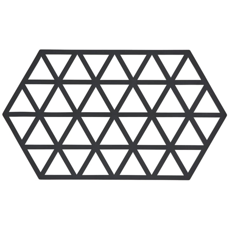 Silicone Triangles Large Trivet - Black