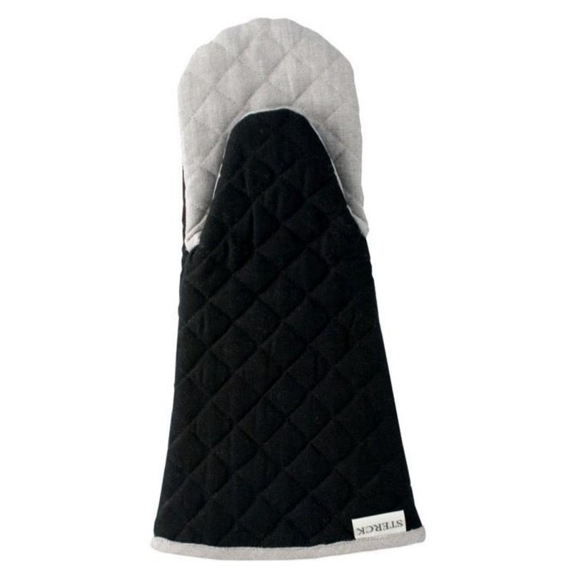 Sterck Black and Grey Carom Oven Gauntlet