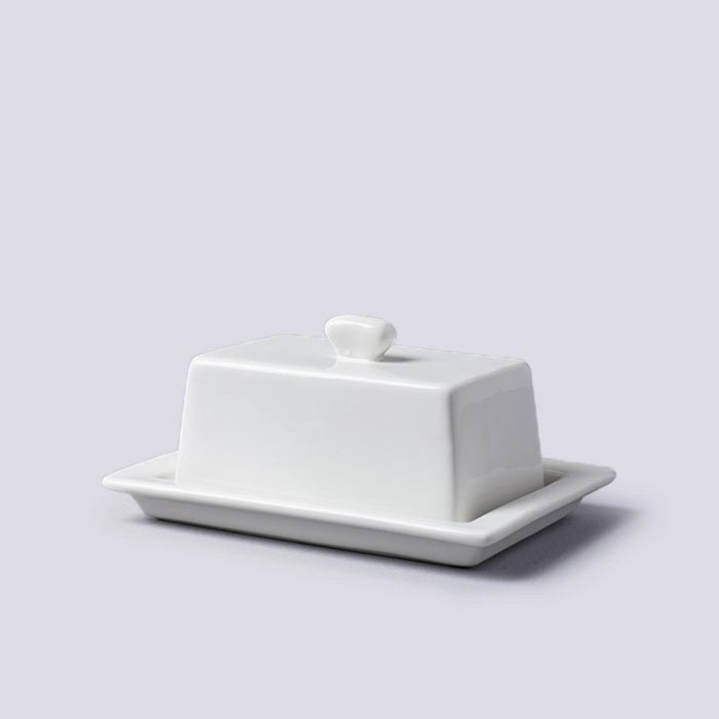 W M Bartleet & Sons Porcelain Butter Dish
