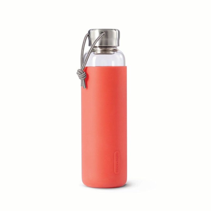 Black & Blum Glass Water Bottle