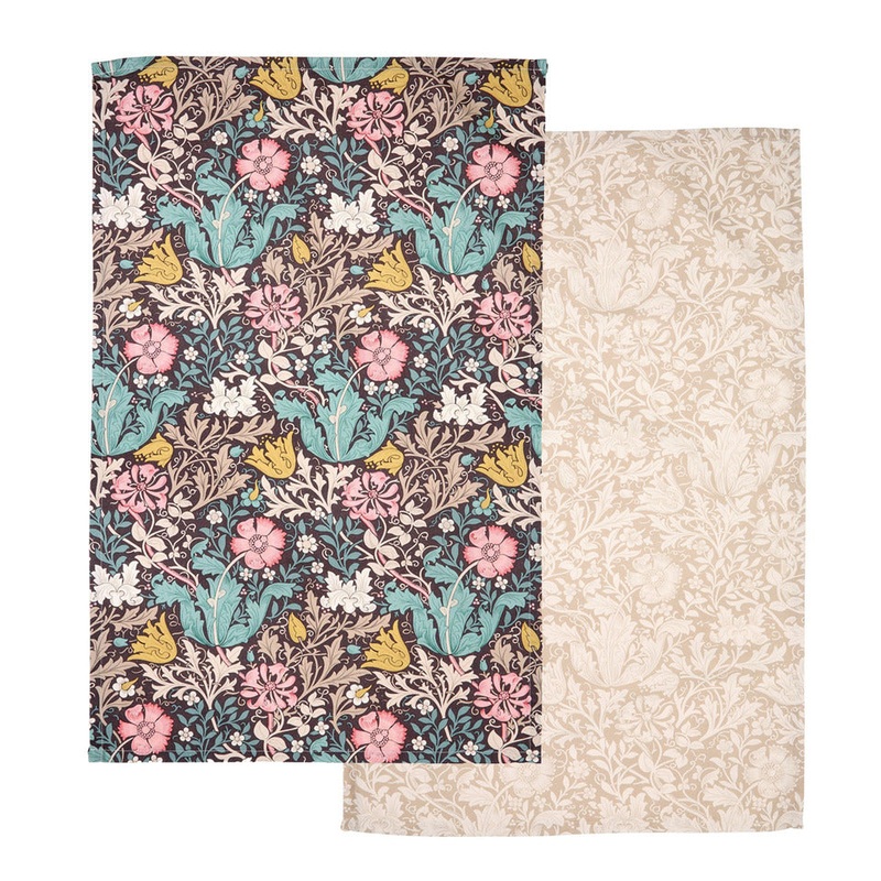 Morris & Co Jewel Set of 2 Tea Towels
