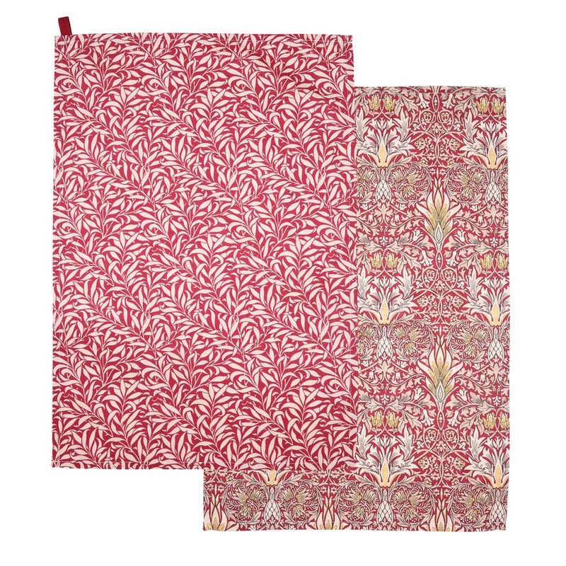 Morris & Co Snakeshead Set of 2 Tea Towels