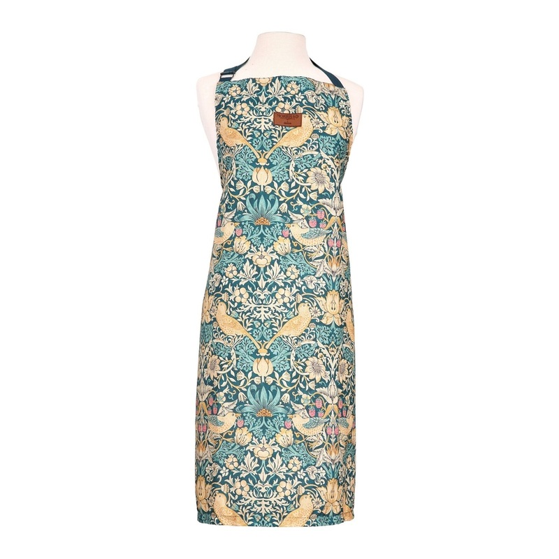 Morris & Co Strawberry Thief Apron