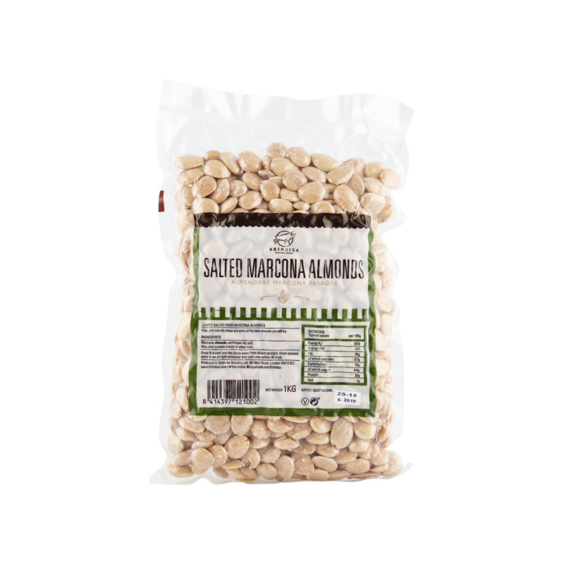 Salted Marcona Almonds - 1kg