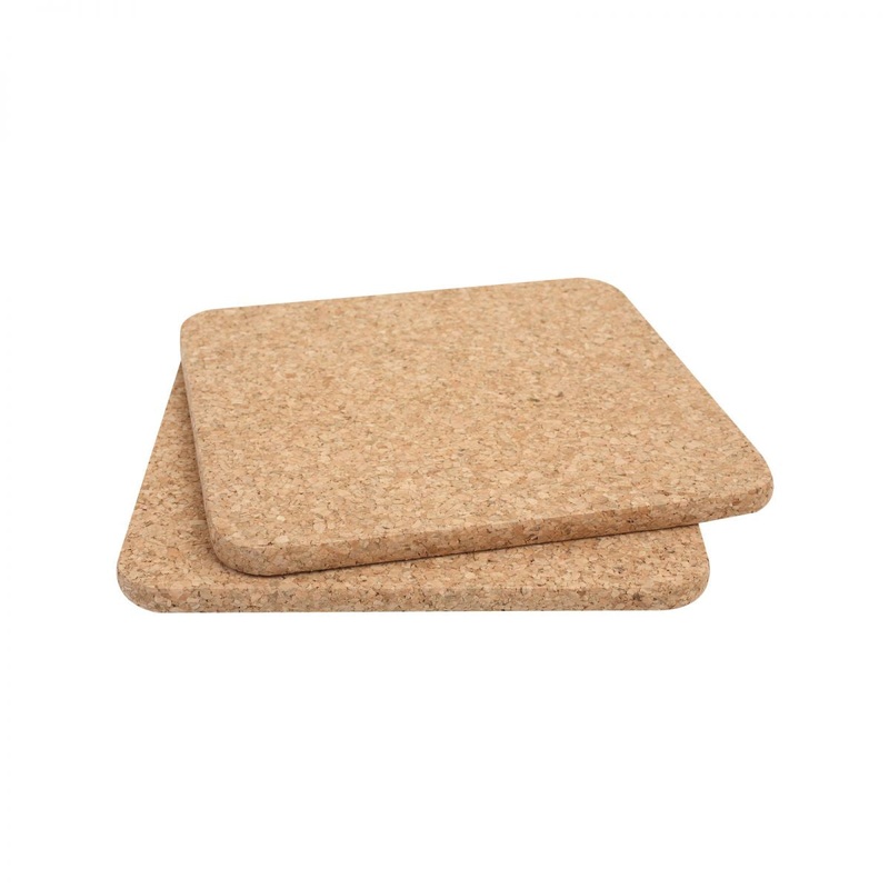 T&G Set of 2 Cork Pot Stands