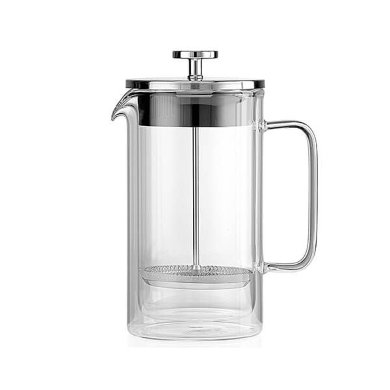 La Cafetiere Cafe Boheme Double-Walled Glass Cafetiere - 3 cup