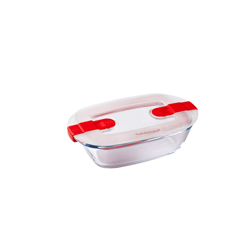Pyrex Cook & Heat Roaster with Vented Lid - 17 x 10cm