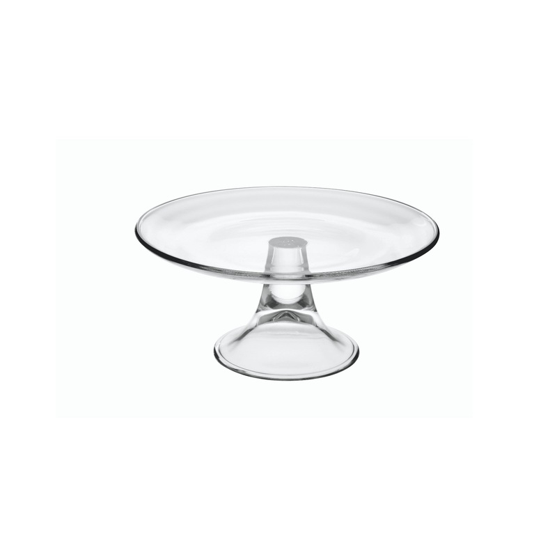Vidivi Vetrerie Riunite Banquet Footed Plate - 21cm