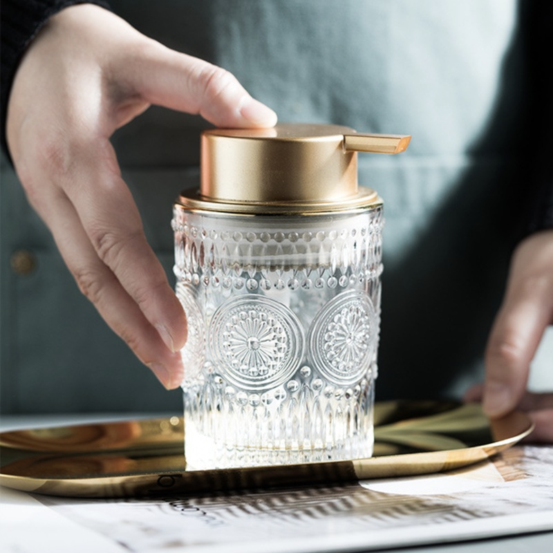 Glass Pump Bottle