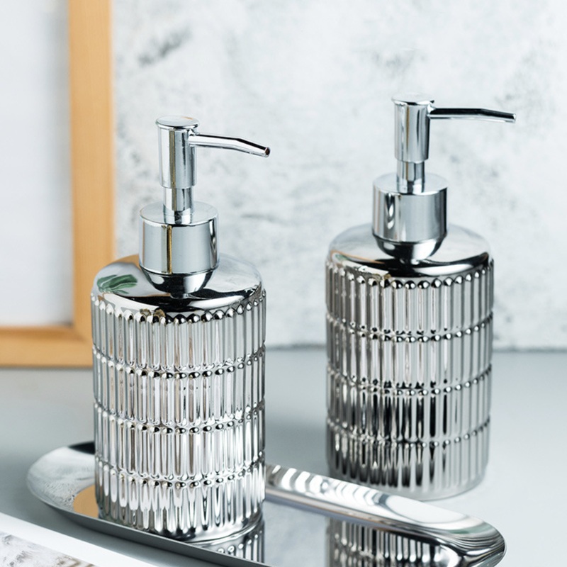 Metallic Dispenser Bottle