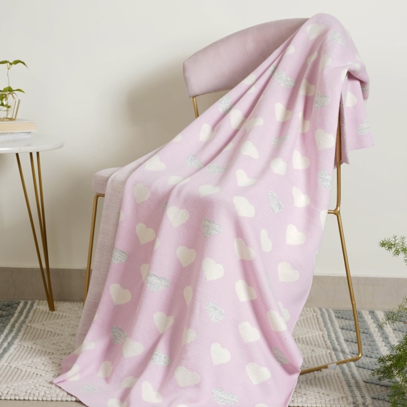 Pink Throw