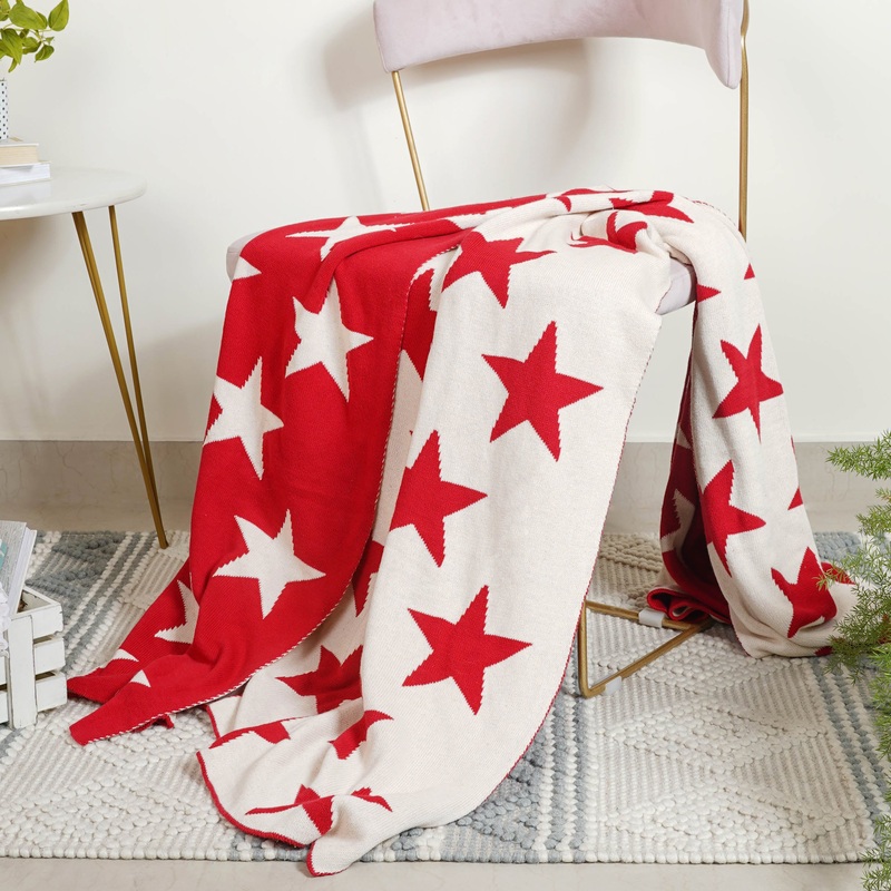 Red Star Throw