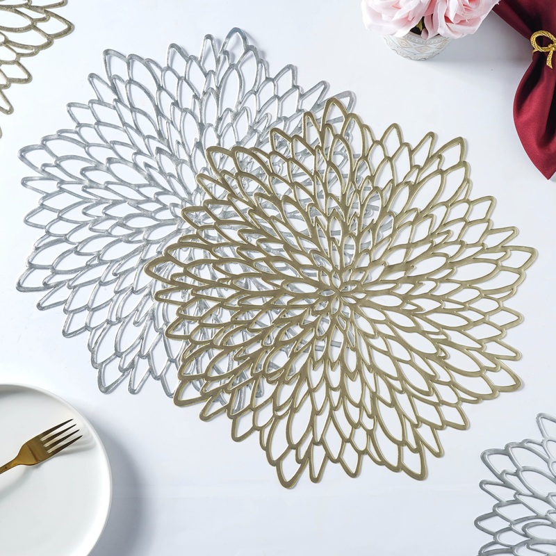 Round PVC Table Mat Set of 2
