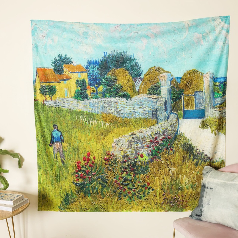 Farm Design Tapestry