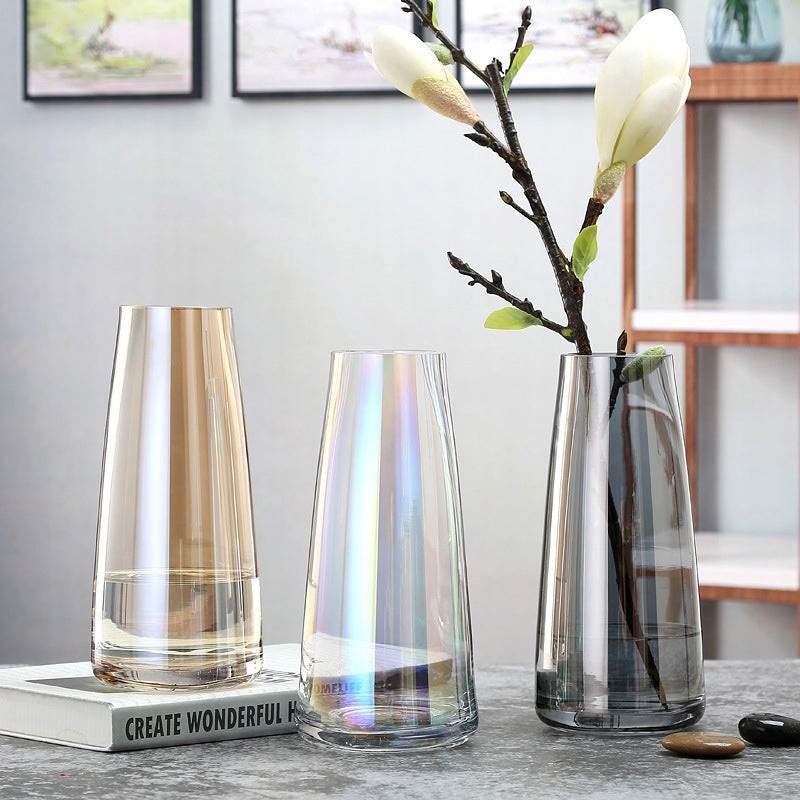 Transparent Glass Vase
