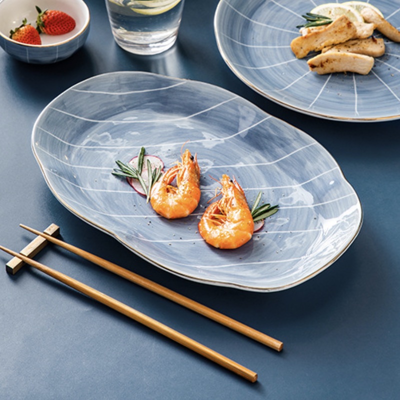 Willow Oval Serving Plate