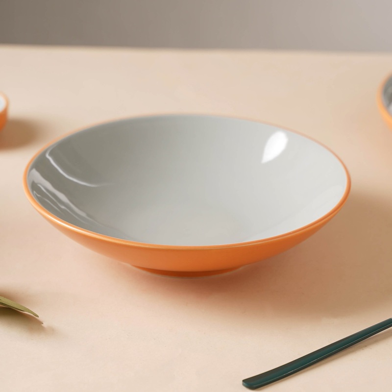 Zoella Pasta Plate Grey