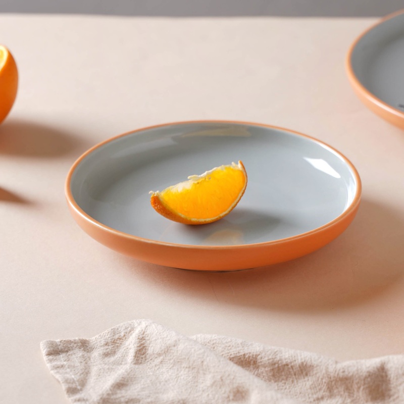 Zoella Snack Plate Grey