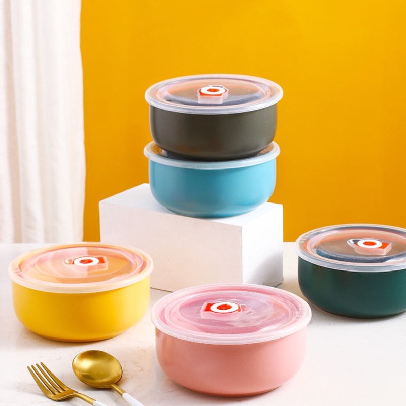 Colorful Bowl With Lid