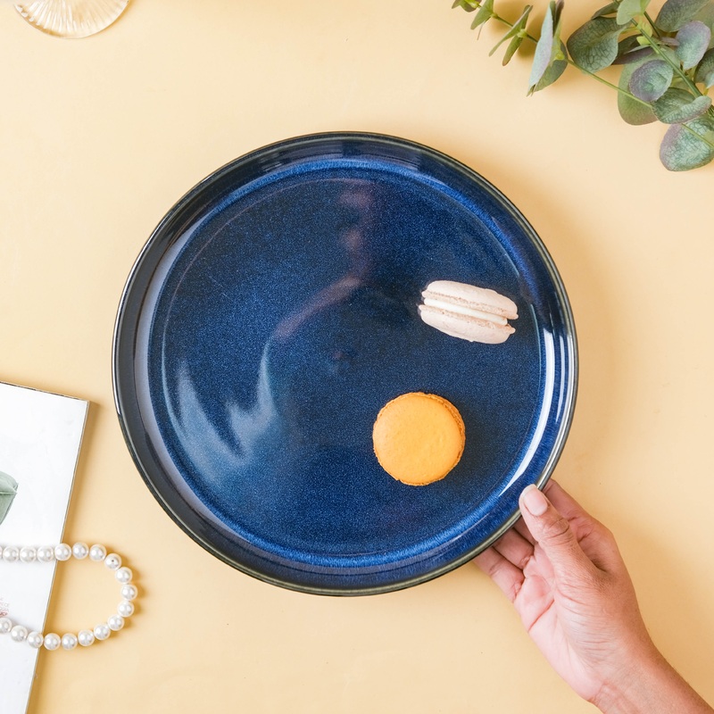 Dark Blue Dinner Plate