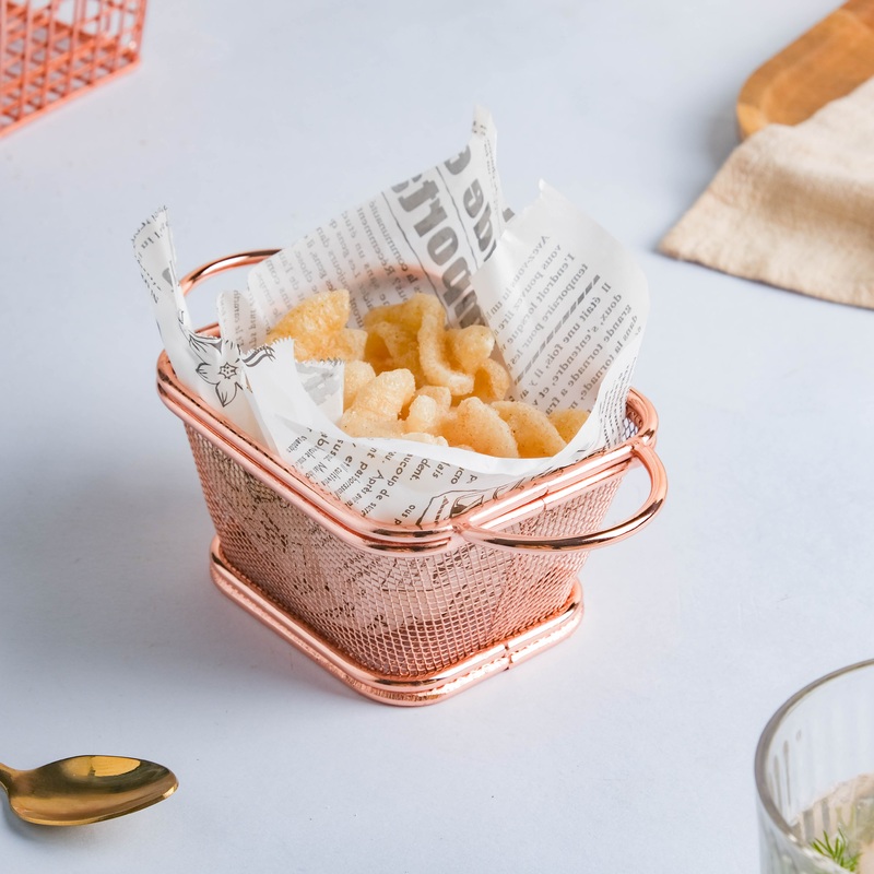 Double Ear Snack Basket