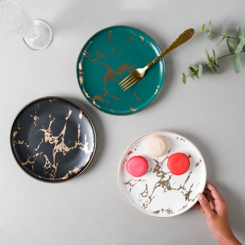 Elegant Snack Serving Plate