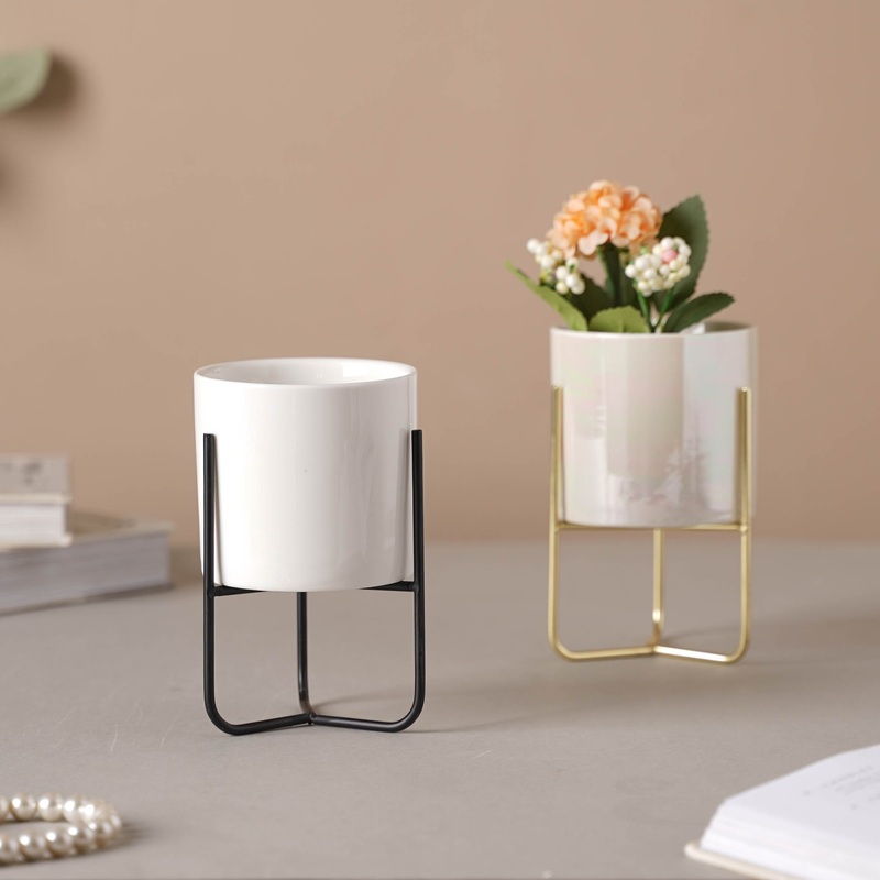 Indoor Porcelain Planters Medium