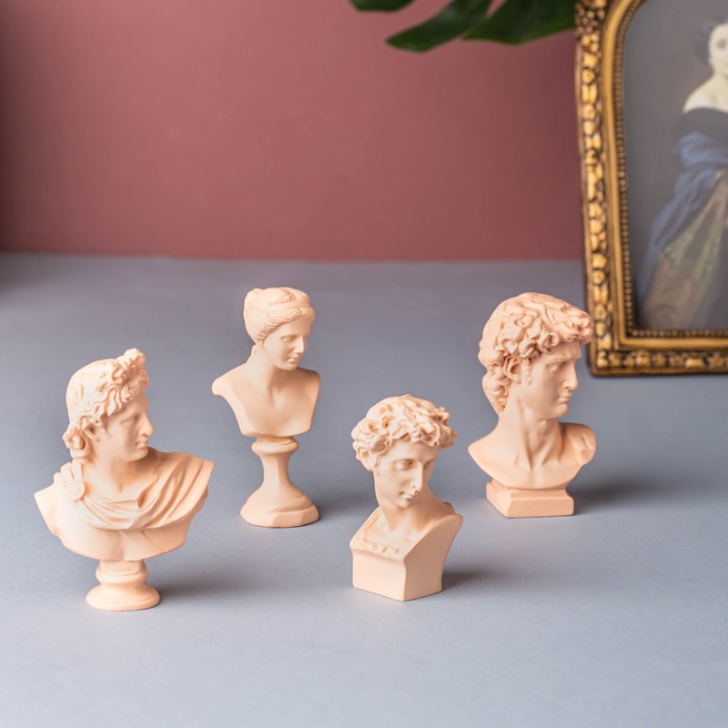 Mini Greek Head Showpiece