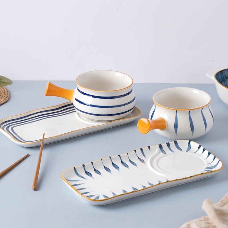 Nitori Pot and Plate Set