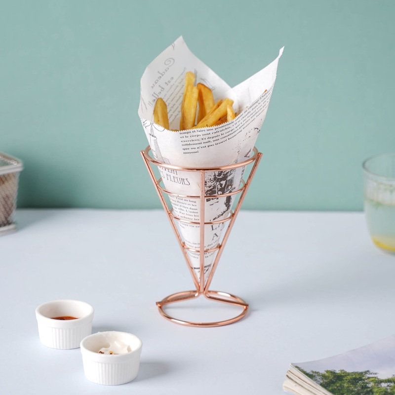 Rosegold Snack Cone