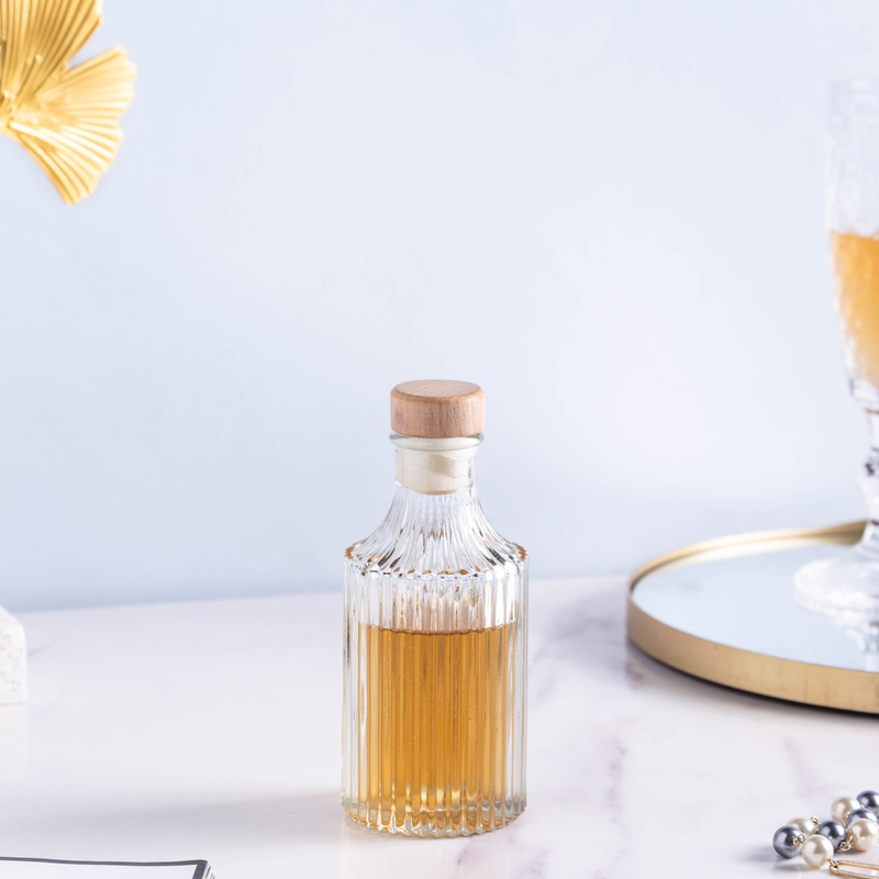 Small Wine Bottle with Cork