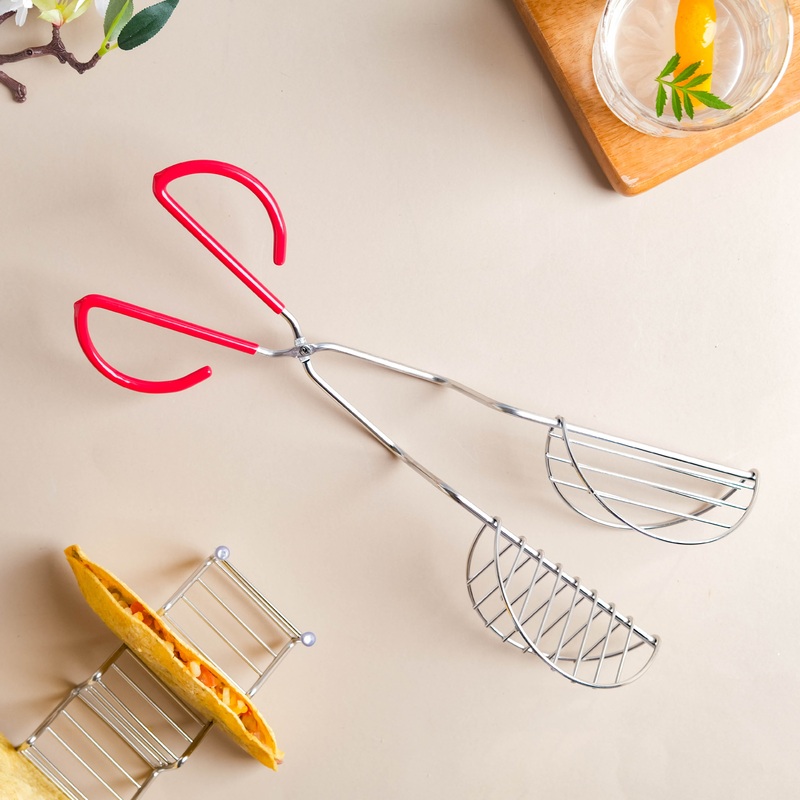 Steel Scissors Tongs